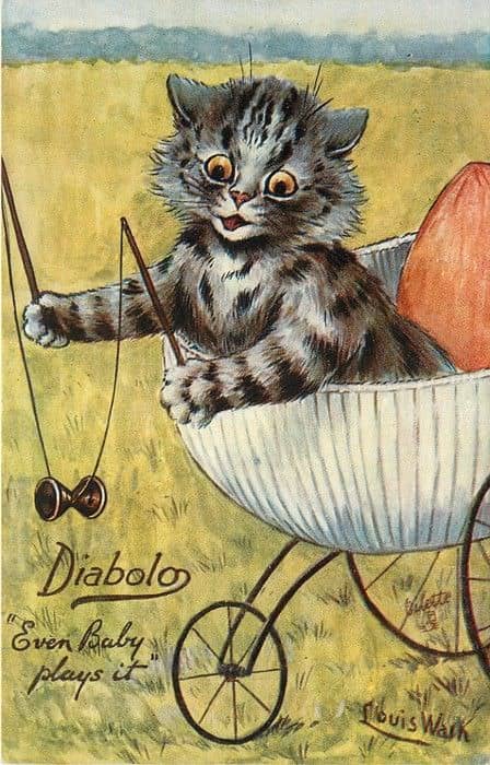 Diabolo Even Baby Plays It